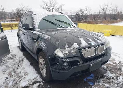 2010 BMW X3 xDrive30I из США, поврежденный, VIN WBXPC9C48AWJ38508